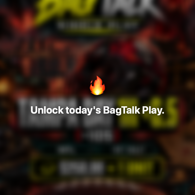 BAG TALK NFL SINGLE PLAY